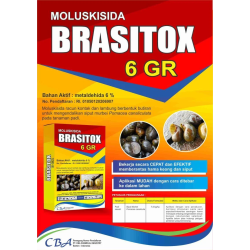 Obat keong umpan Brasitox Subur Berkah Tani