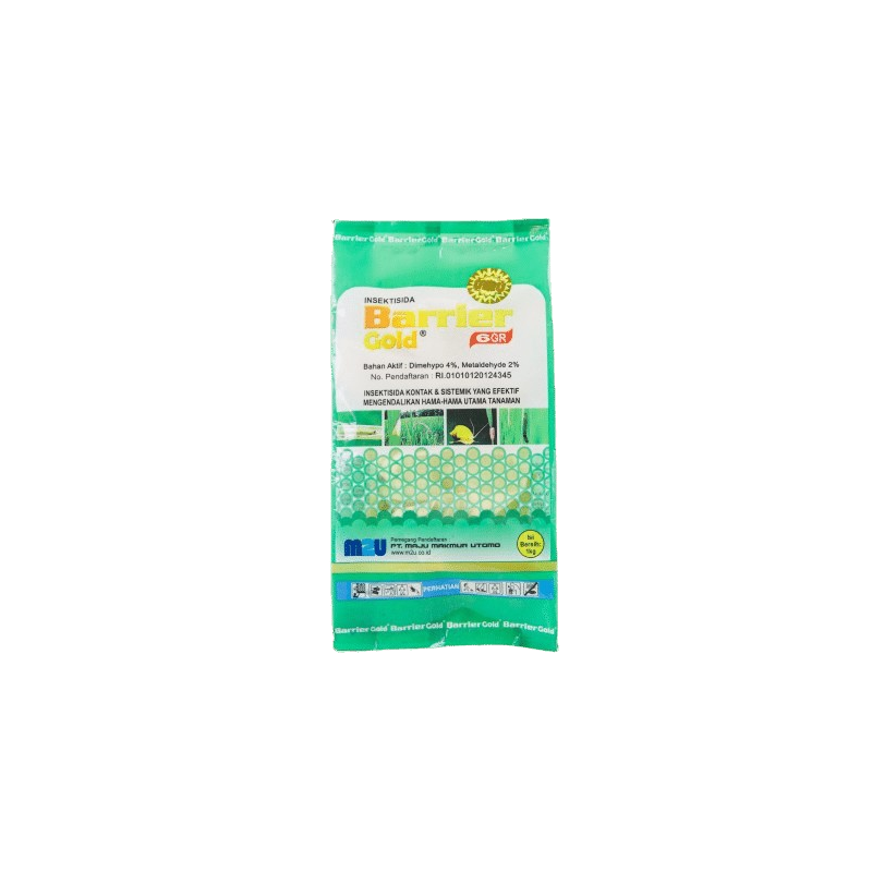 Obat Keong Barrier Gold 6GR, Dimehypo & Metadehid Subur Berkah Tani