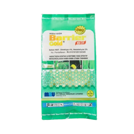 Obat Keong Barrier Gold 6GR, Dimehypo & Metadehid Subur Berkah Tani