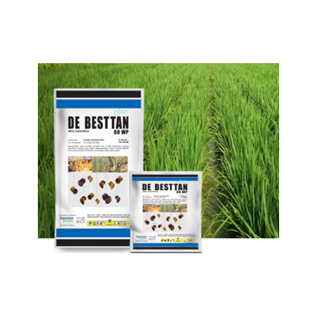obat keong tepung semprot De Besttan Plus 60 WP 15gr Debestan, subur berkah tani